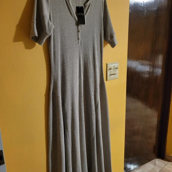 !!NWT,Ralph Lauren Midi Dress - Picture 3 of 8